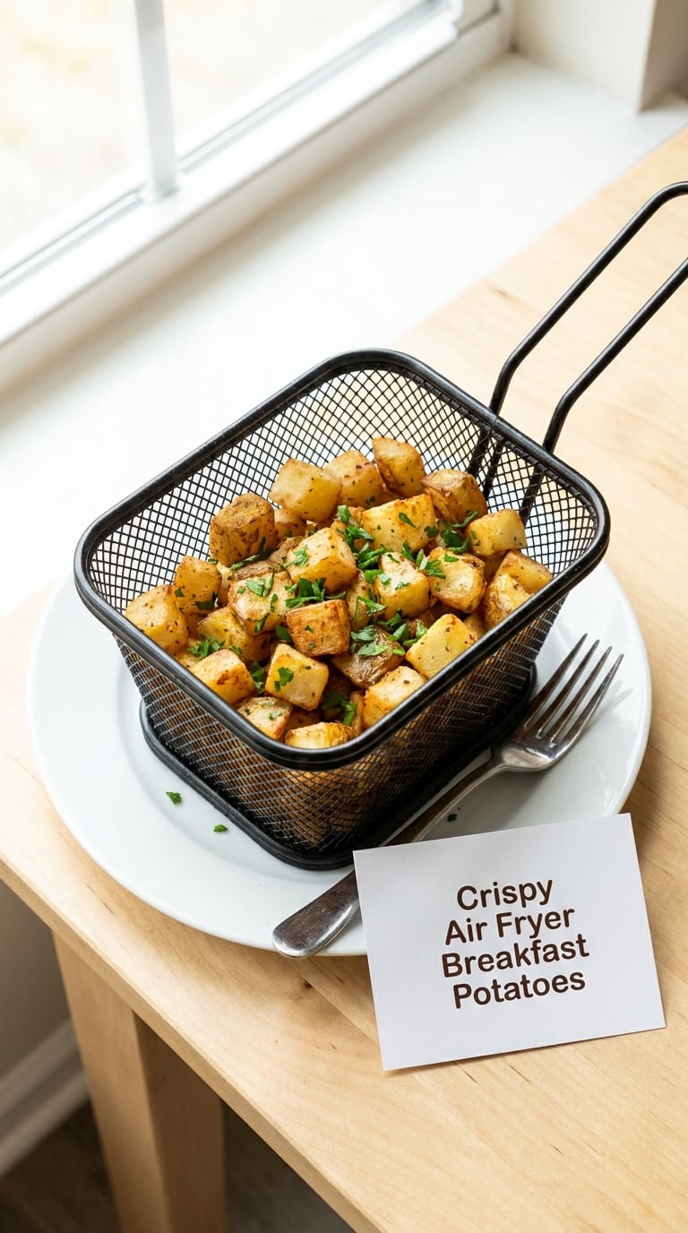 Crispy Air Fryer Breakfast Potatoes