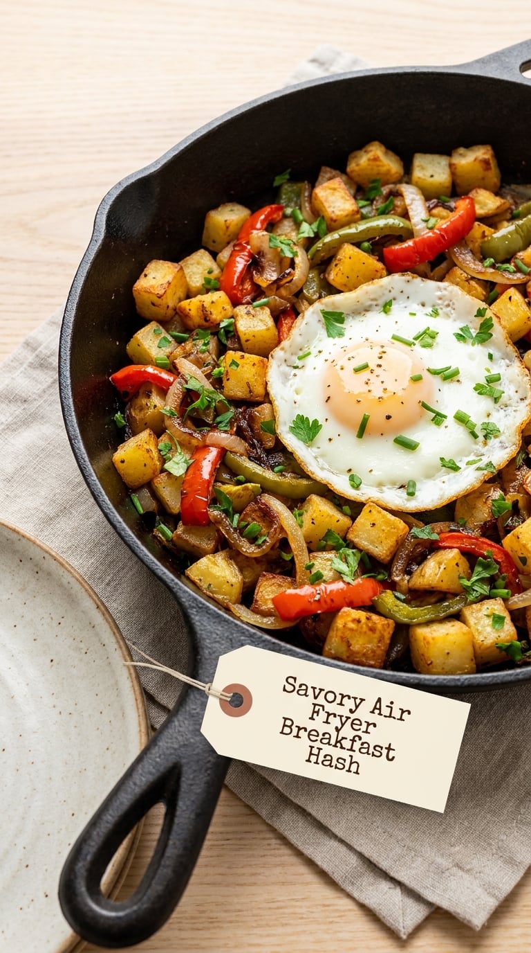 Savory Air Fryer Breakfast Hash