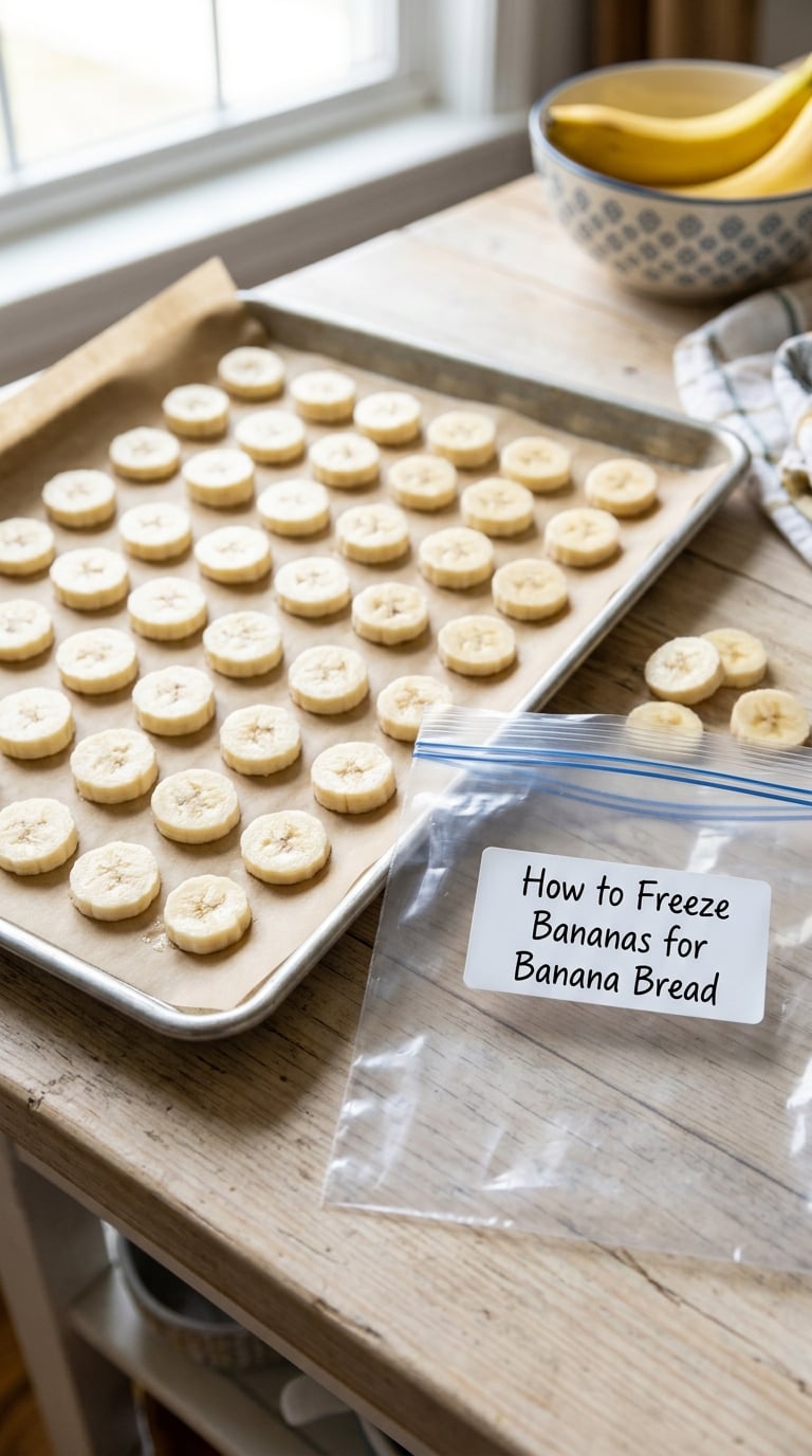 How to Freeze Bananas for Banana Bread