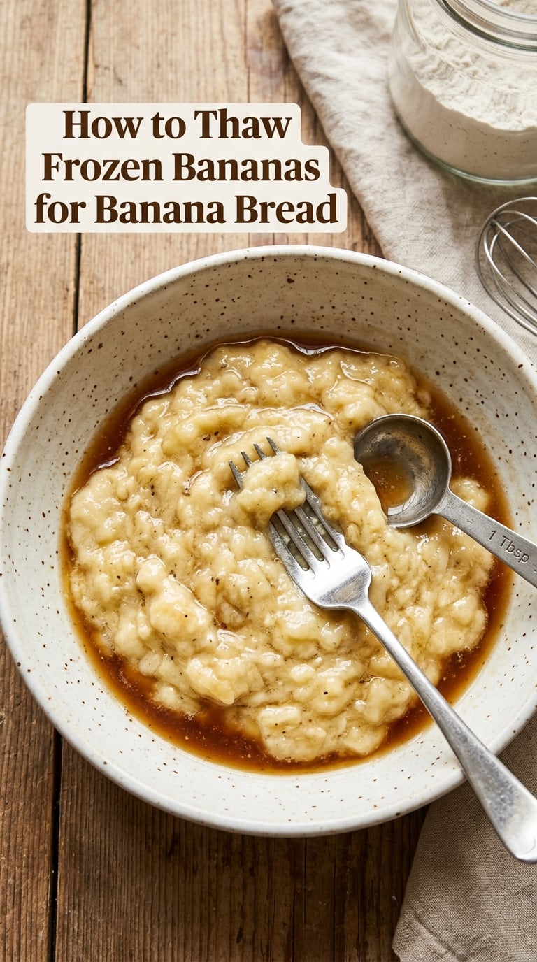 How to Thaw Frozen Bananas for Banana Bread