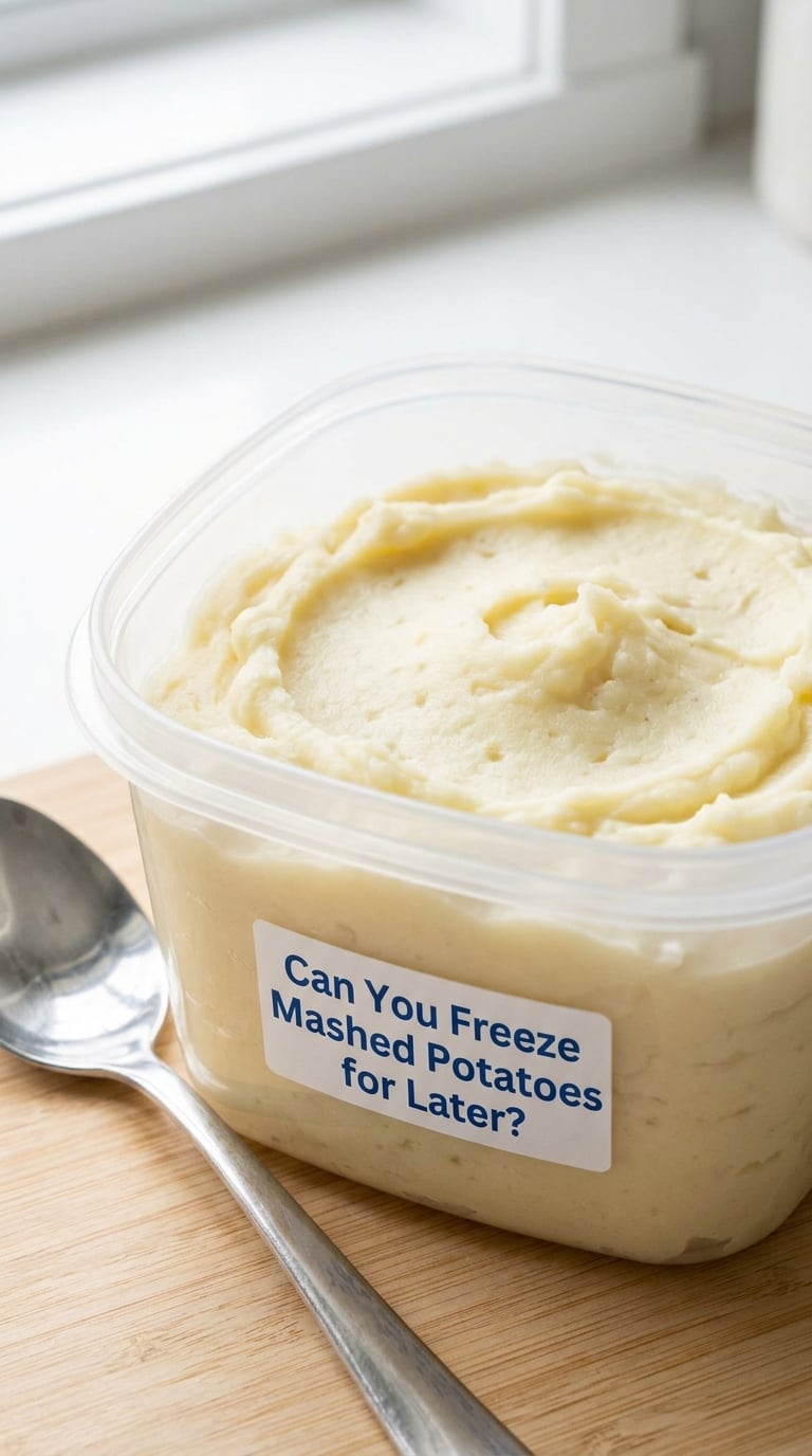 Can You Freeze Mashed Potatoes for Later?
