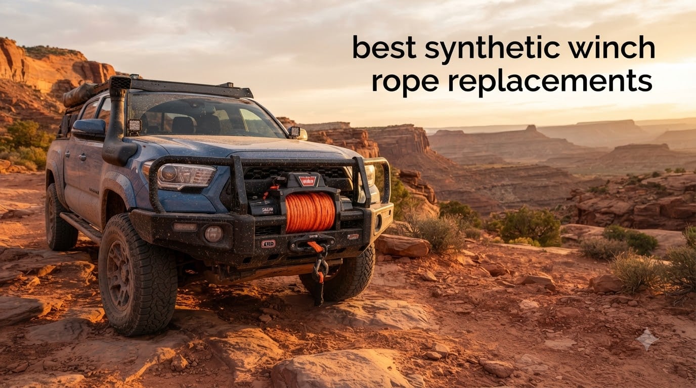 best synthetic winch rope replacements