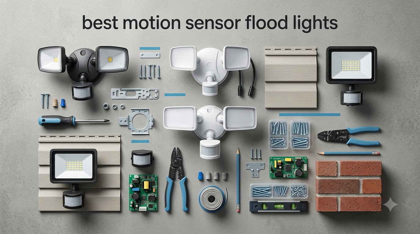 best motion sensor flood lights
