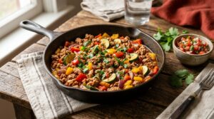 one pan ground turkey dinner ideas