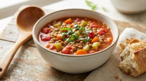 easy lentil soup recipes for cold nights