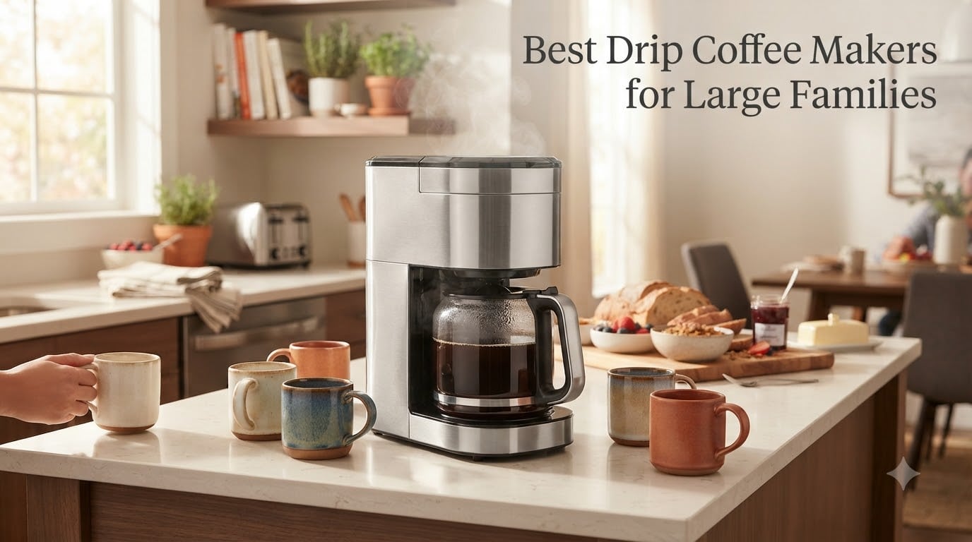 Best Drip Coffee Makers for Large Families