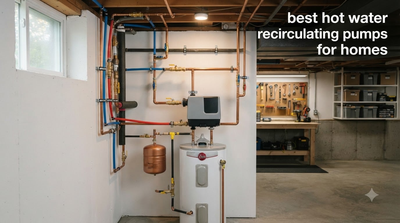 best hot water recirculating pumps for homes