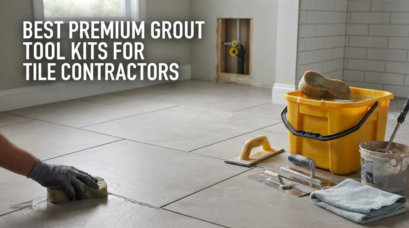 best premium grout tool kits for tile contractors