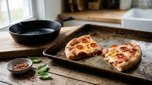 how to reheat pizza so the crust stays crispy