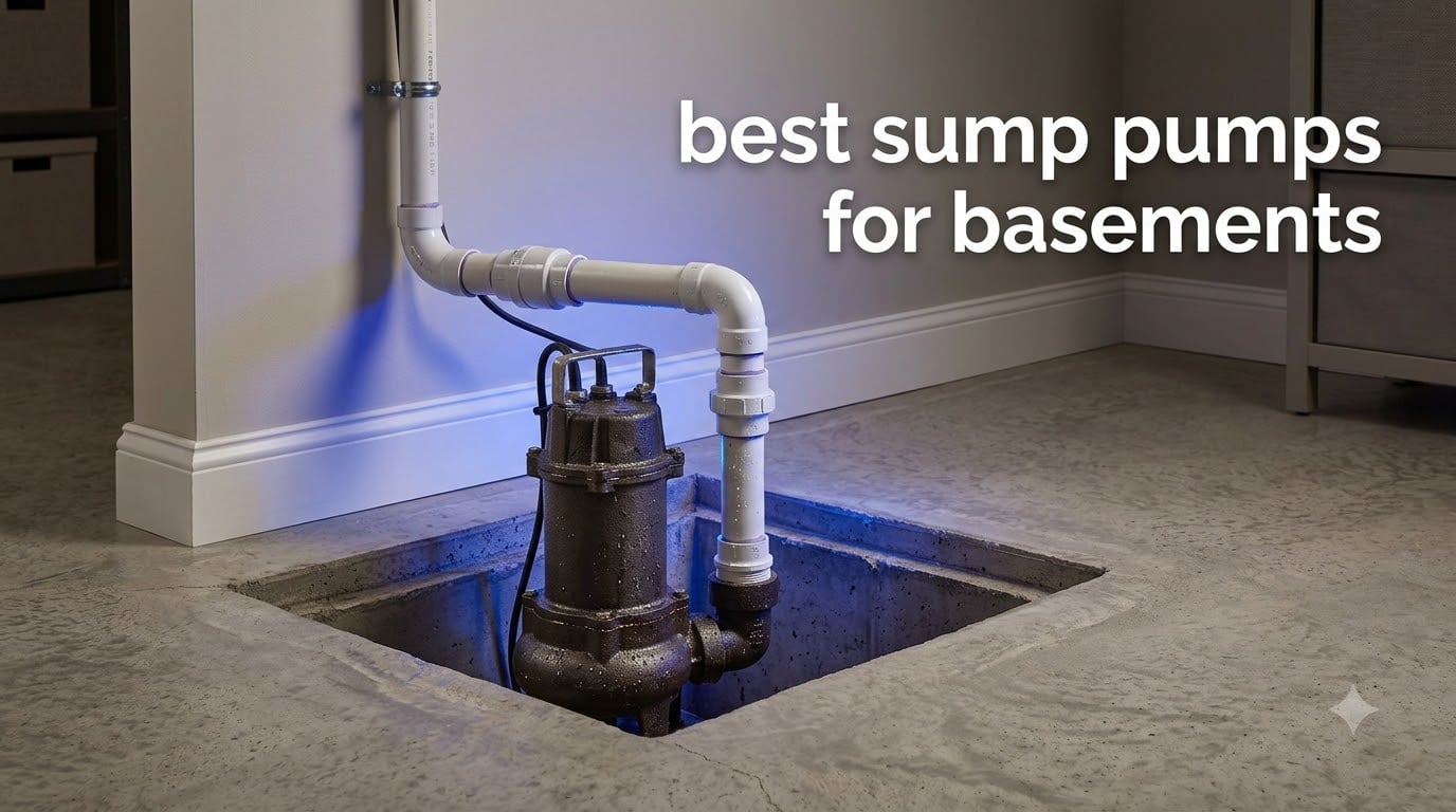 best sump pumps for basements
