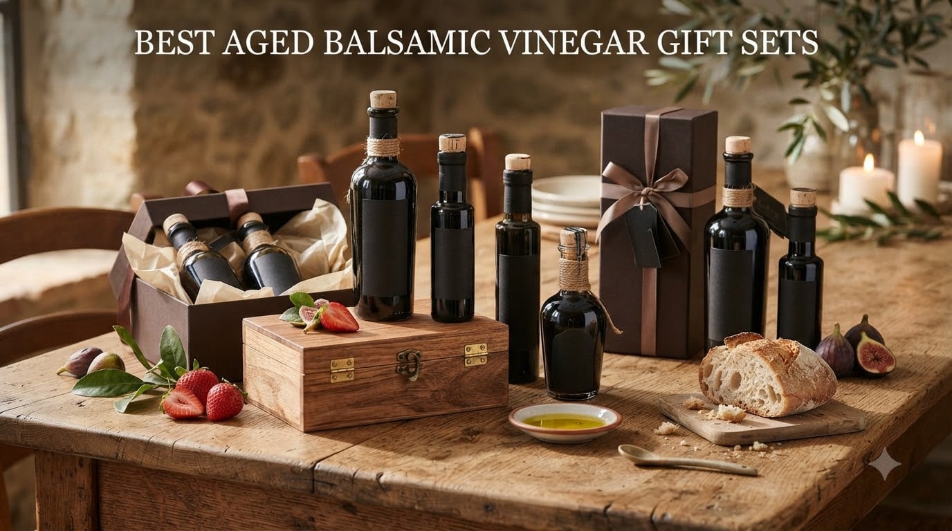 best aged balsamic vinegar gift sets