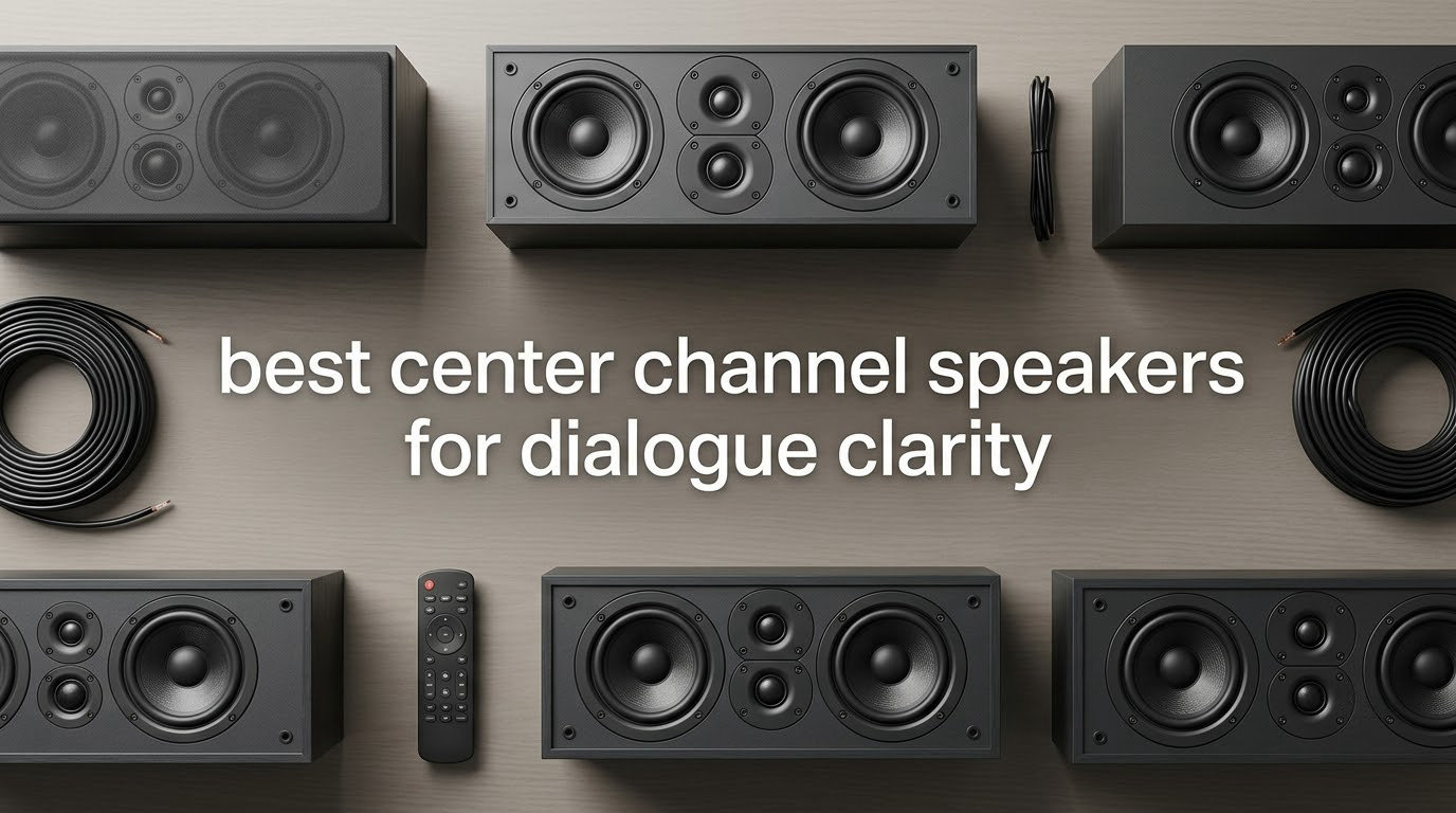 best center channel speakers for dialogue clarity