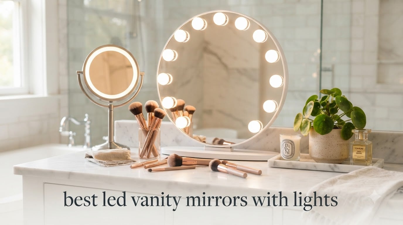 best led vanity mirrors with lights