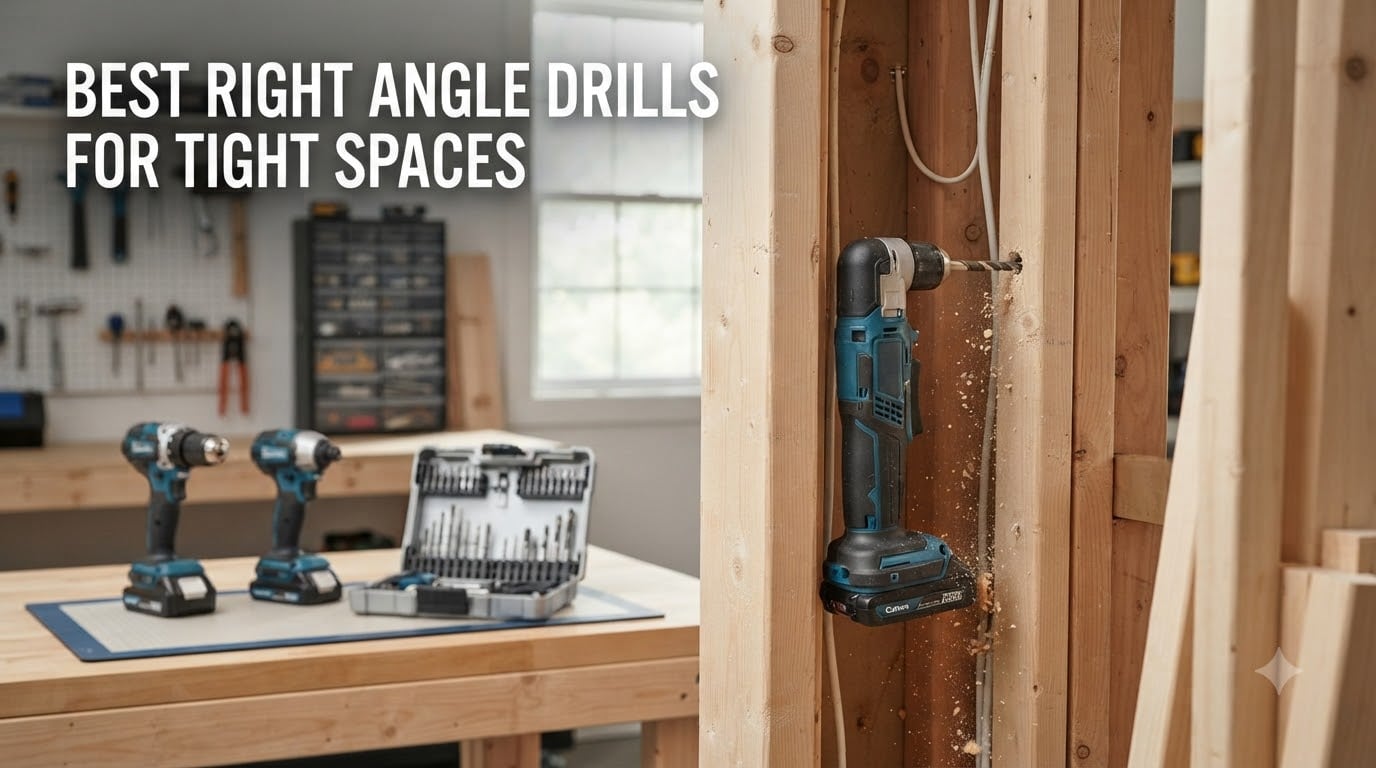 best right angle drills for tight spaces