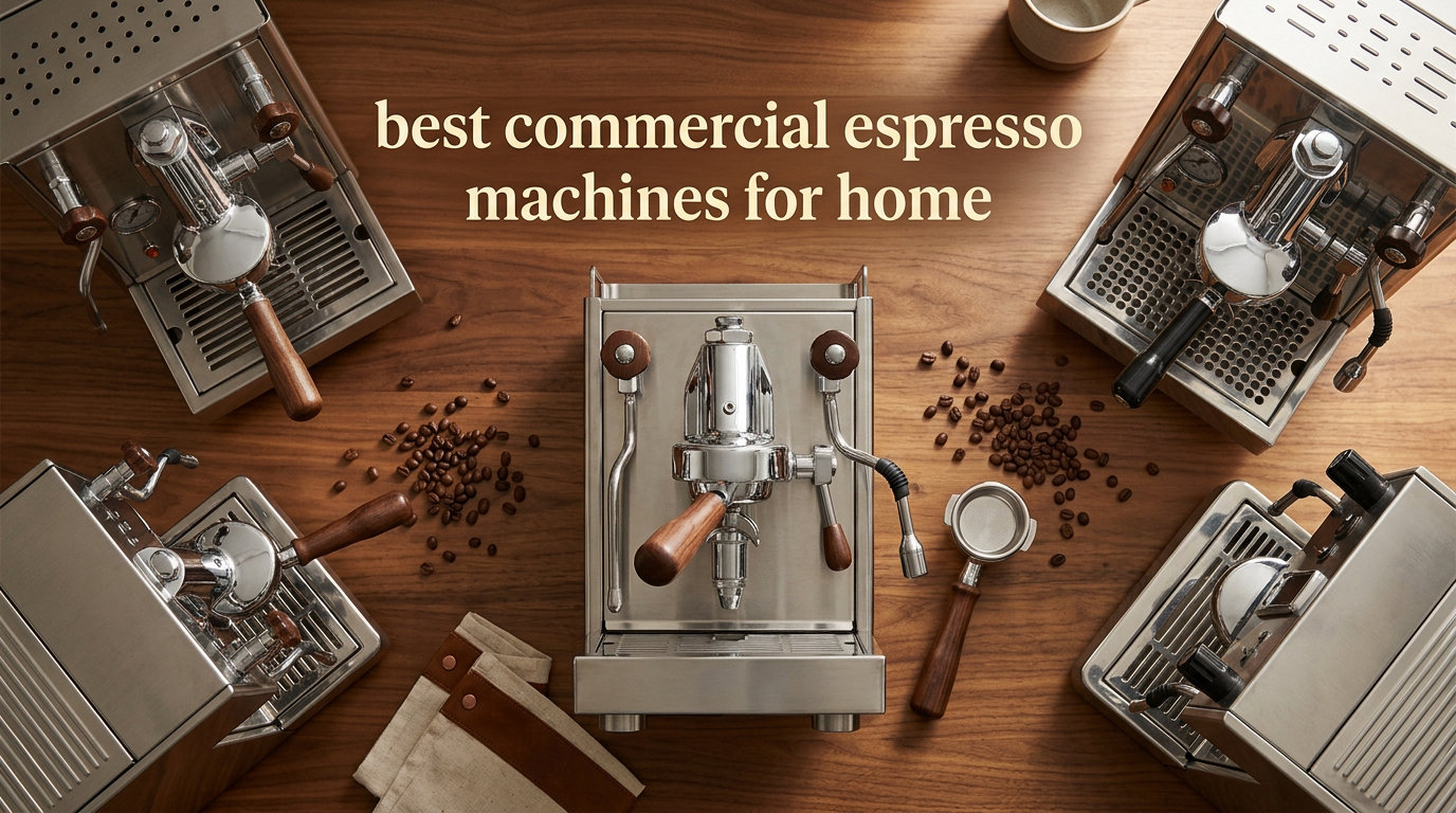 best commercial espresso machines for home