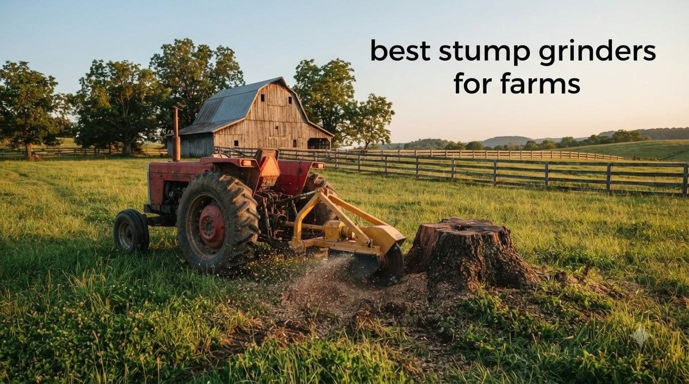 best stump grinders for farms