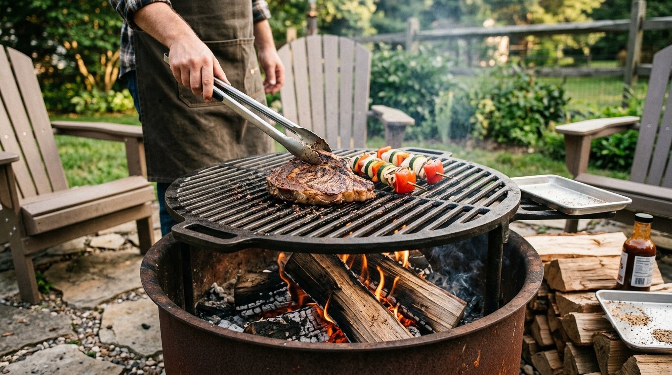 best fire pit cooking grates