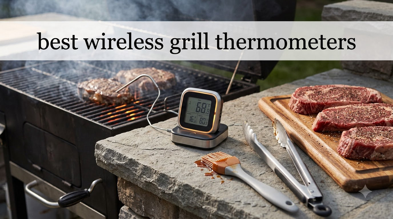 best wireless grill thermometers