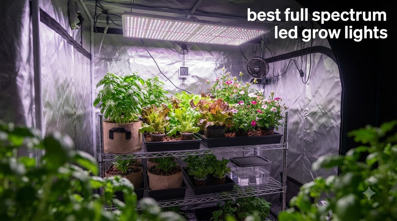 best full spectrum led grow lights