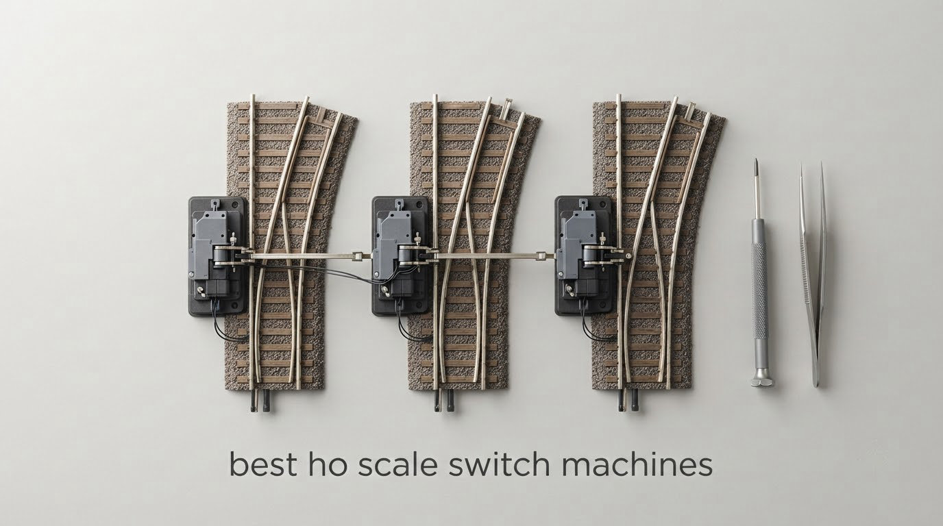 best ho scale switch machines