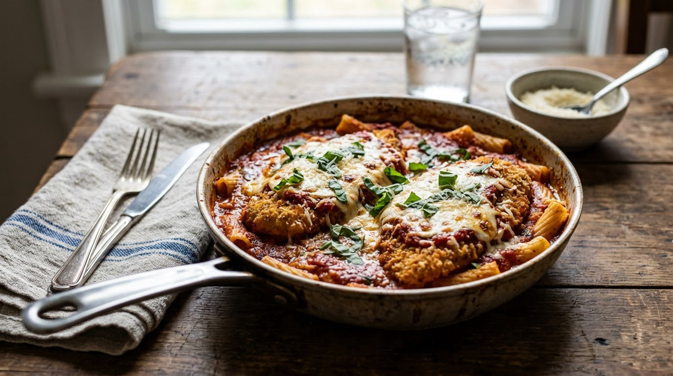 one pan chicken parmesan dinner ideas