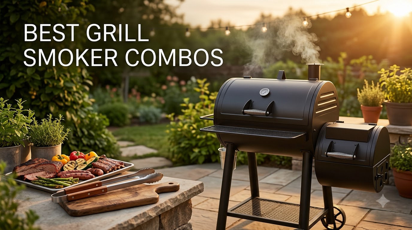 best grill smoker combos