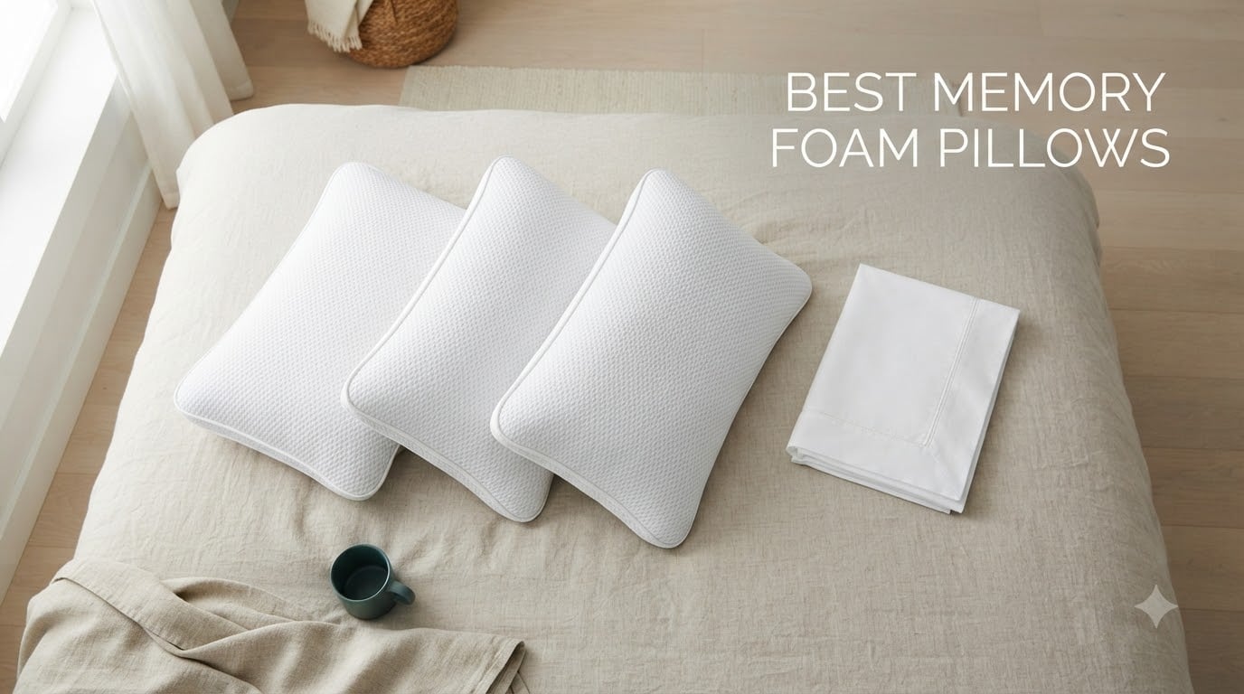best memory foam pillows