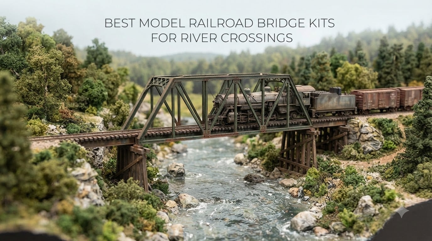 best model railroad bridge kits for river crossings