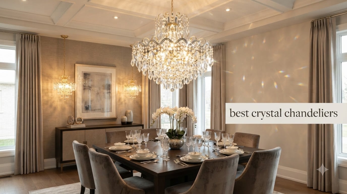 best crystal chandeliers