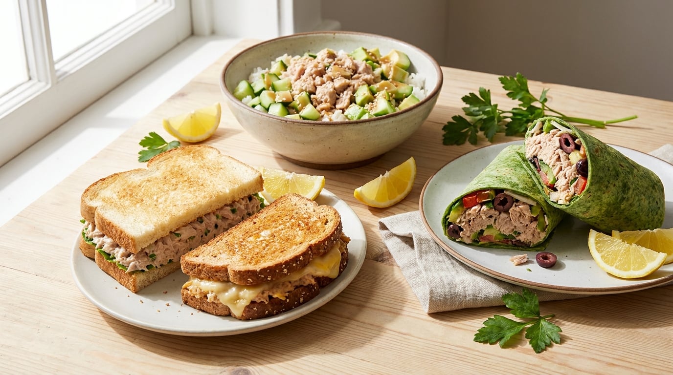 easy tuna recipes for lunch