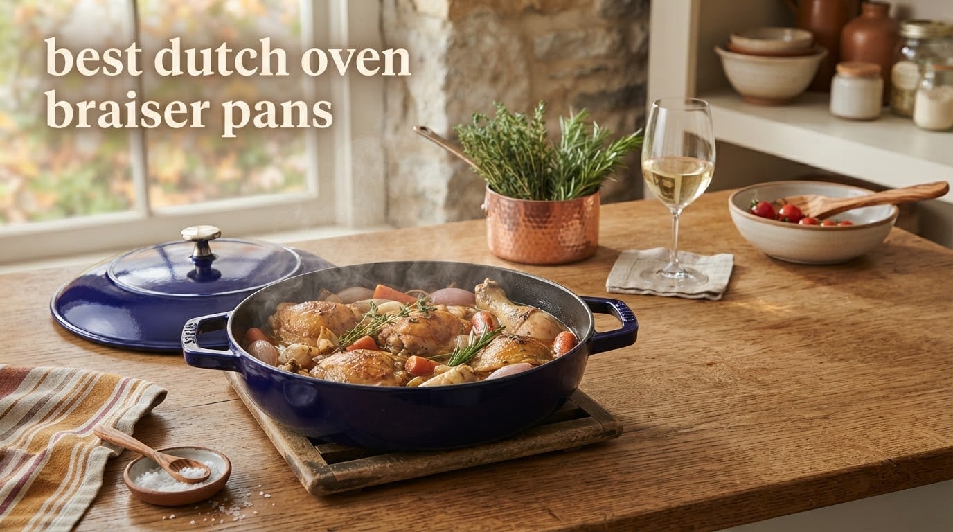 best dutch oven braiser pans