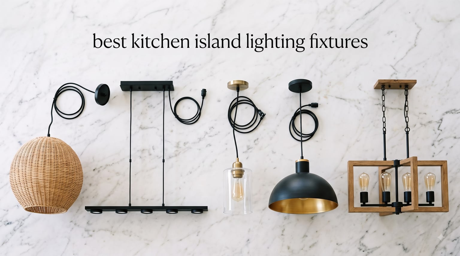 best kitchen island lighting fixtures