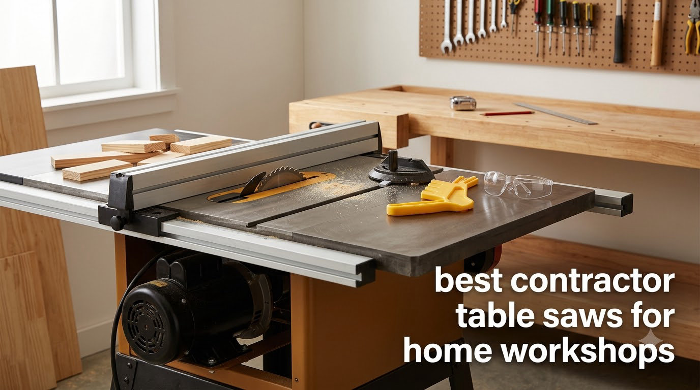 best contractor table saws for home workshops