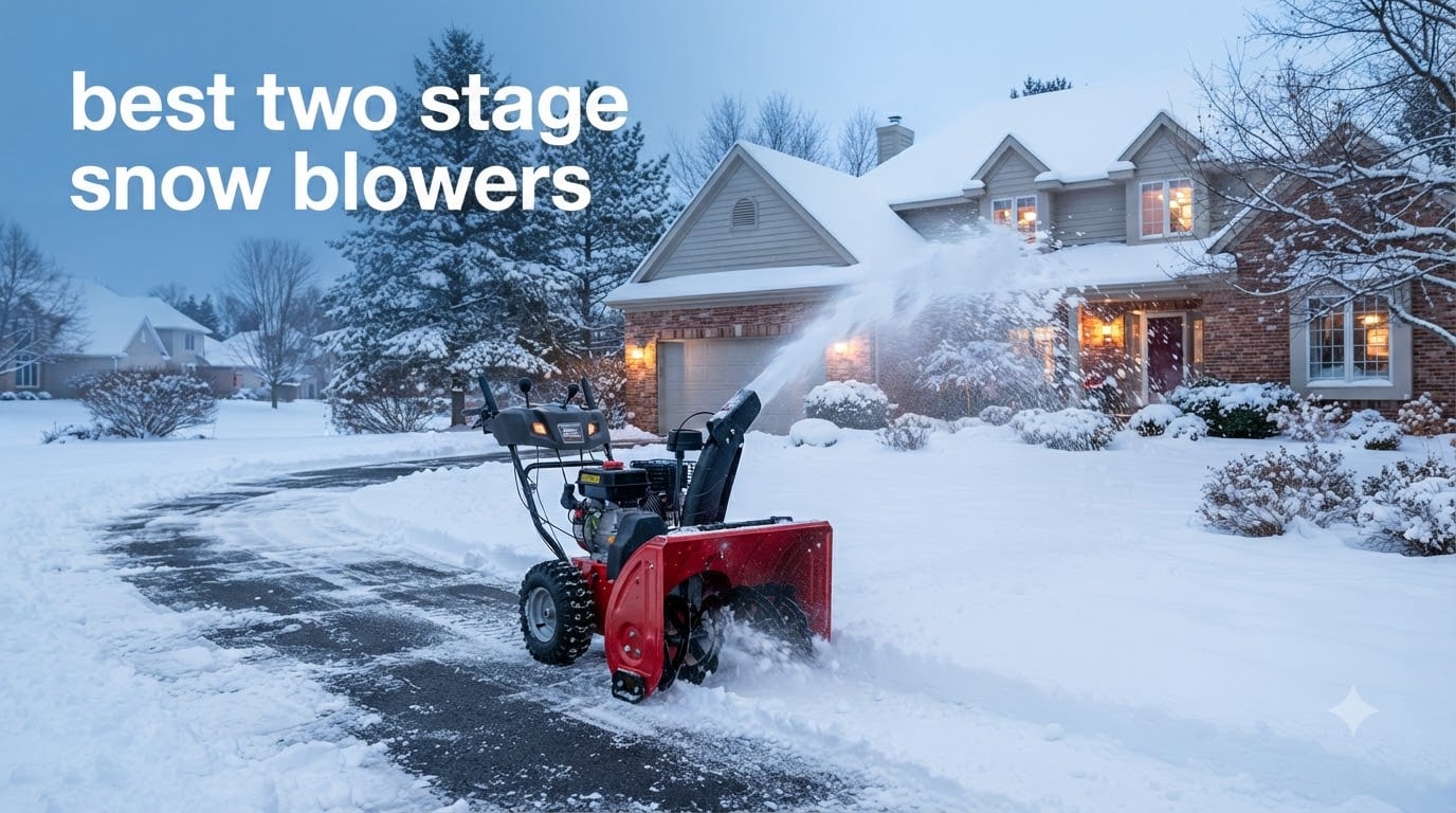best two stage snow blowers