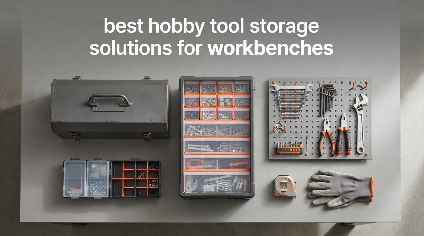 best hobby tool storage solutions for workbenches