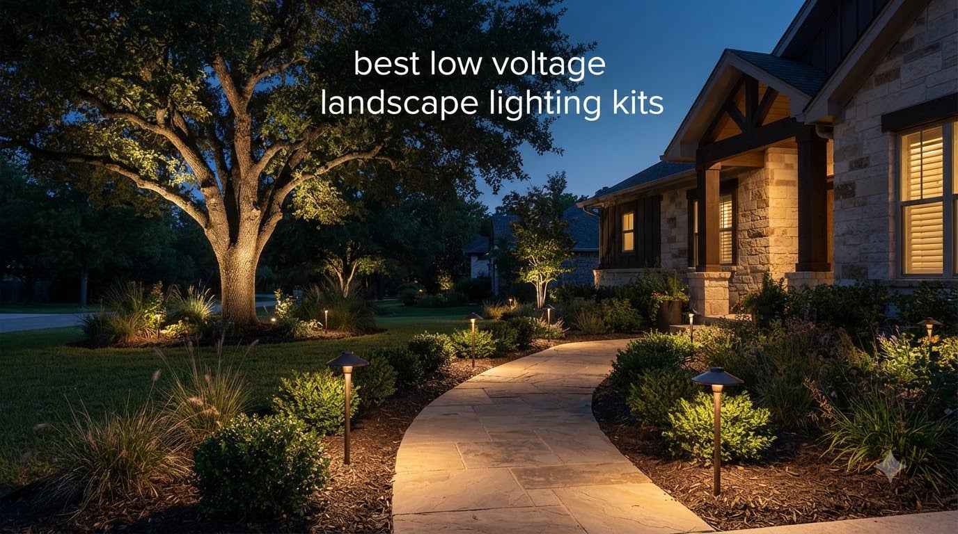 best low voltage landscape lighting kits