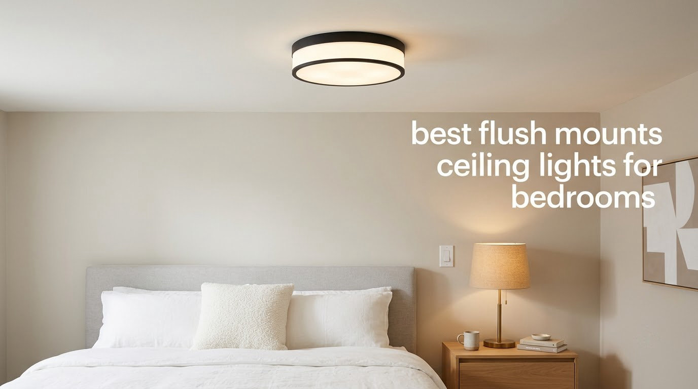 best flush mounts ceiling lights for bedrooms