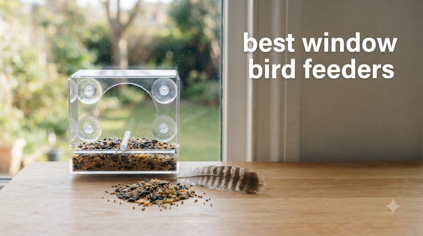 best window bird feeders