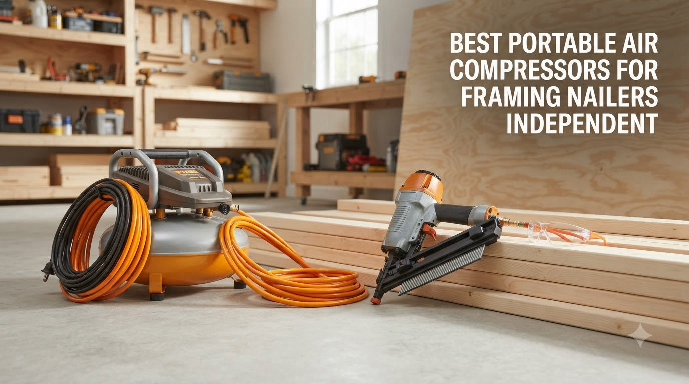 best portable air compressors for framing nailers independent