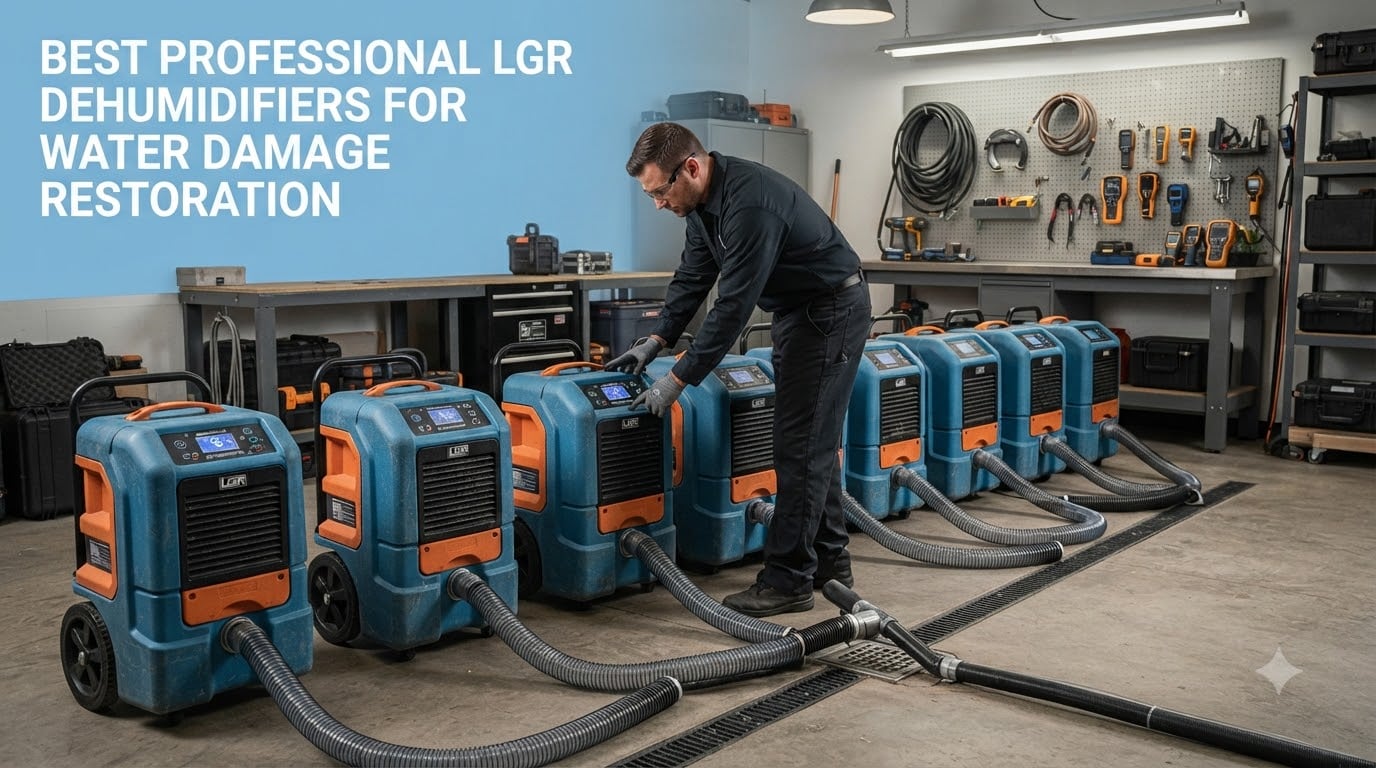 best professional lgr dehumidifiers for water damage restoration