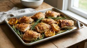 how long to bake chicken thighs at 375