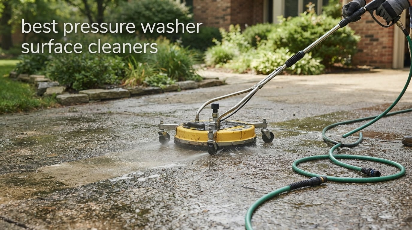 best pressure washer surface cleaners