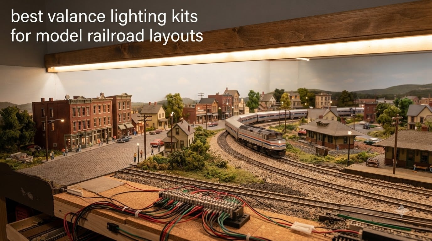 best valance lighting kits for model railroad layouts