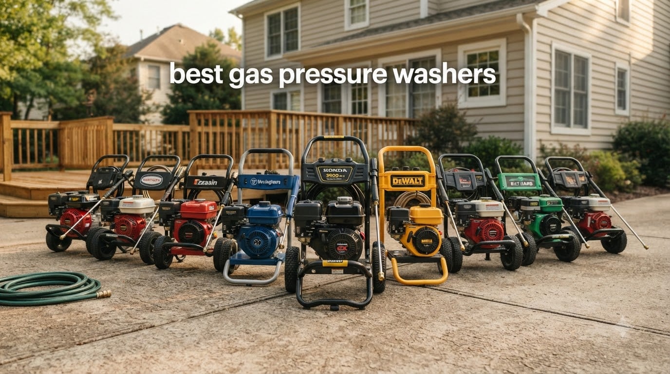 best gas pressure washers