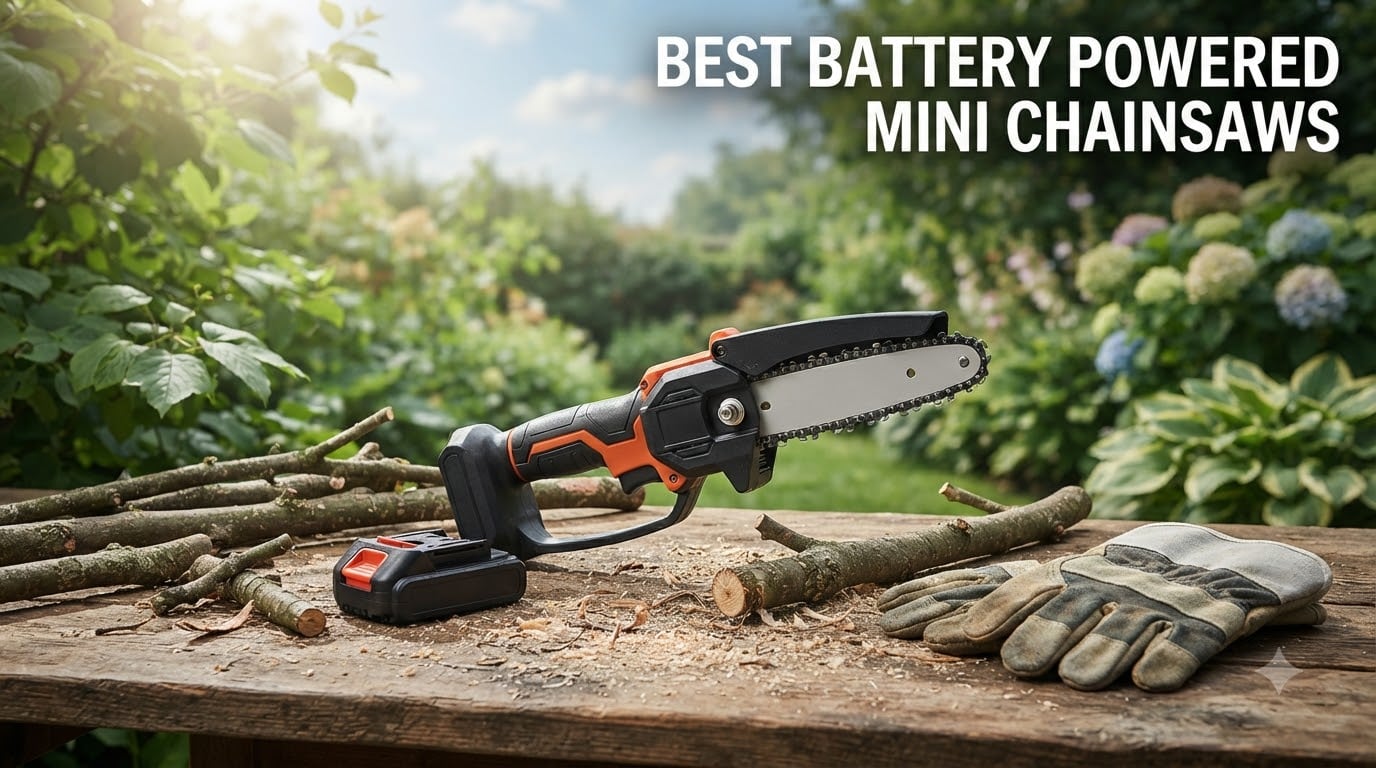 best battery powered mini chainsaws