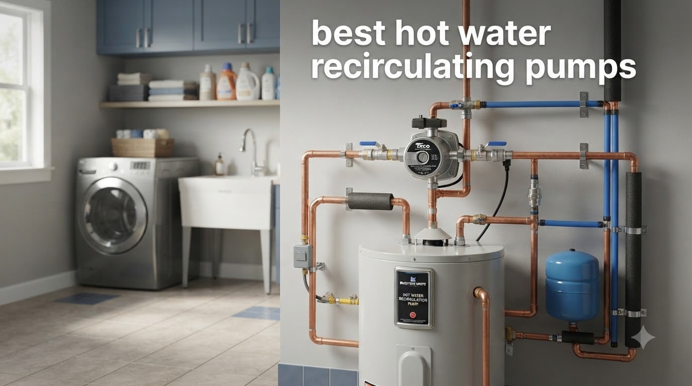 best hot water recirculating pumps