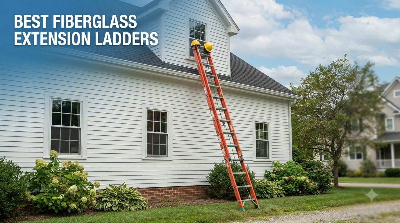 best fiberglass extension ladders