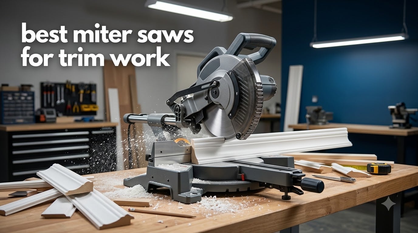 best miter saws for trim work