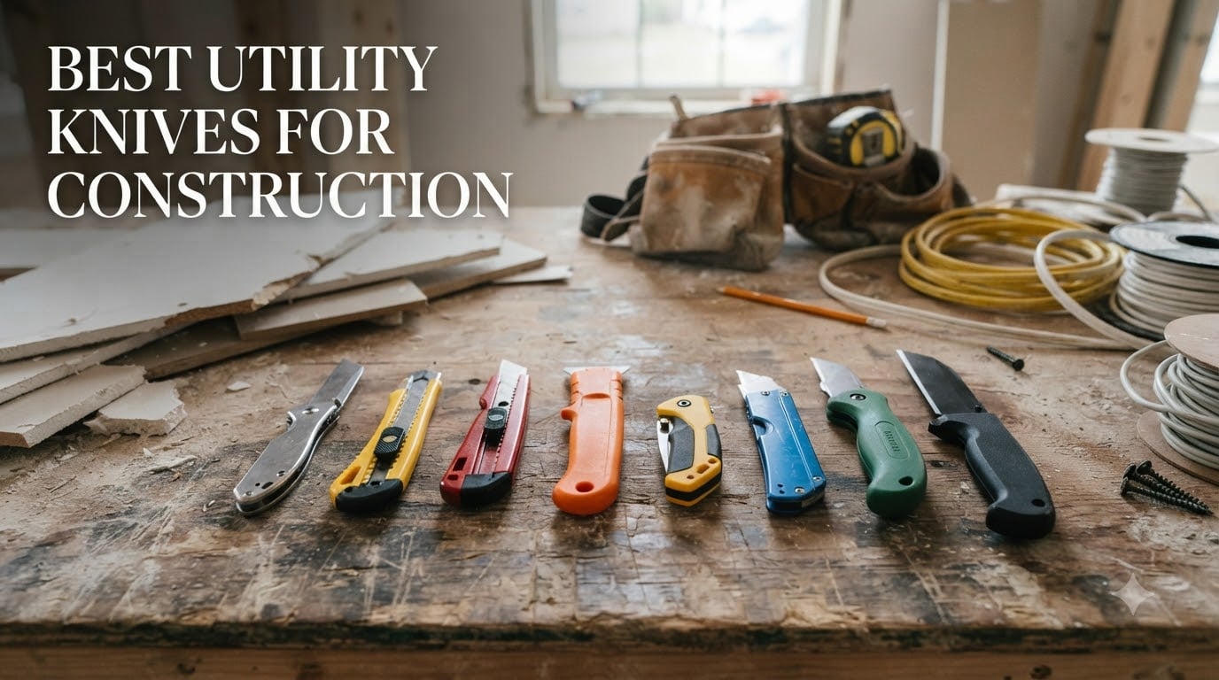 best utility knives for construction