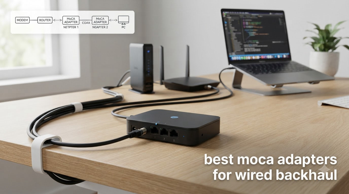 best moca adapters for wired backhaul